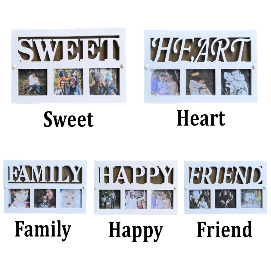 Bingkai Foto Tempel Dinding Tanpa Paku Aesthetic Frame Foto Pigura Photo Besar Tempat Minimalis