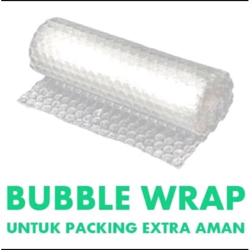 

tambahan packing bubble raff dan kotak