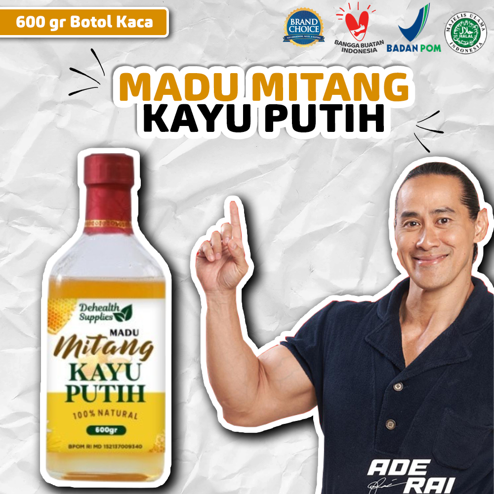 

Dehelath Supplies Madu Kayu Putih 600gr kaca
