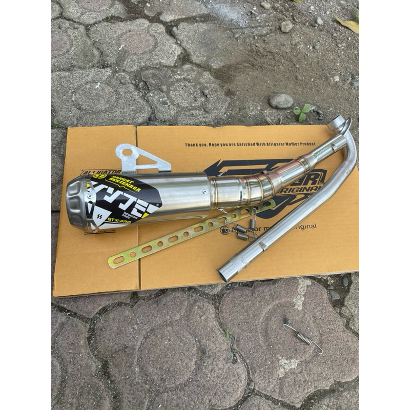 Knalpot Norifumi gtx bebek jupiter vega supra kharisma blade revo gtx norifumi knalpot norifumi gtx