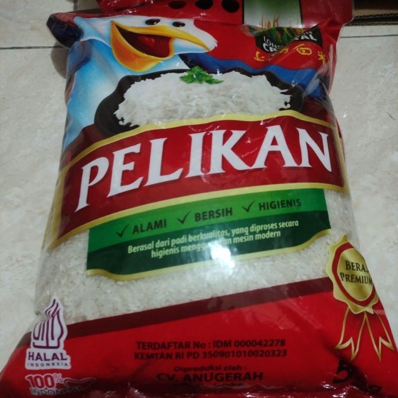 

Beras Pelikan 5 kg || Alami Bersih Higienis