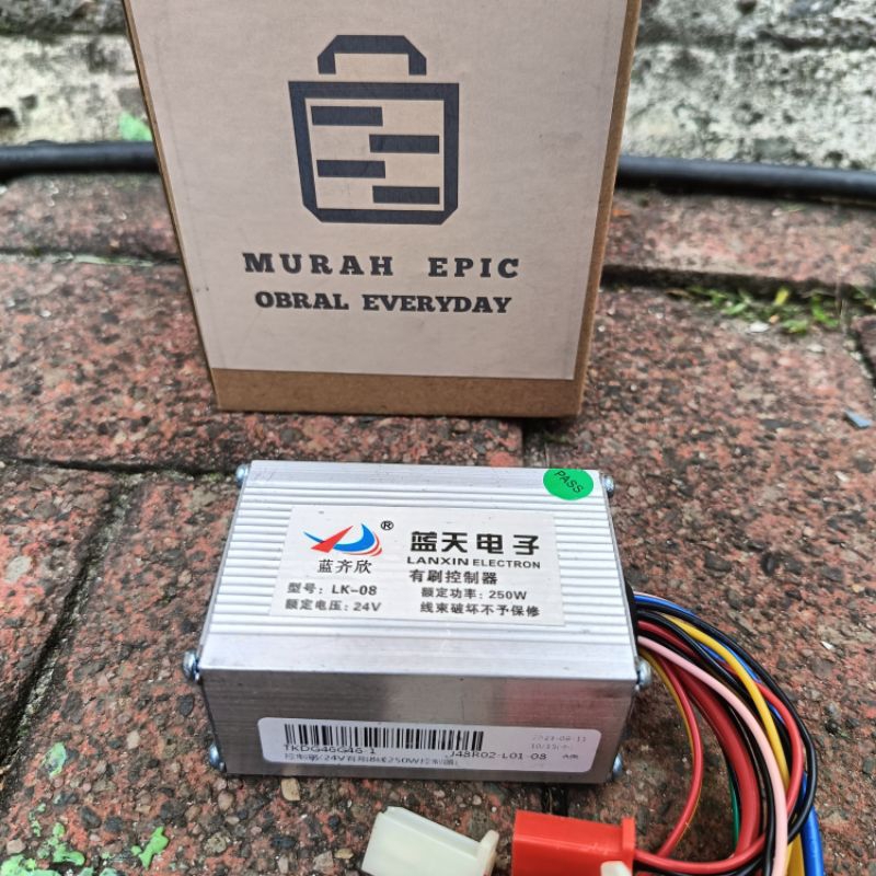 Controller 24v 350w mr.jackie skuter elektrik 24 volt 350 watt universal controler kontroler LK-02 L