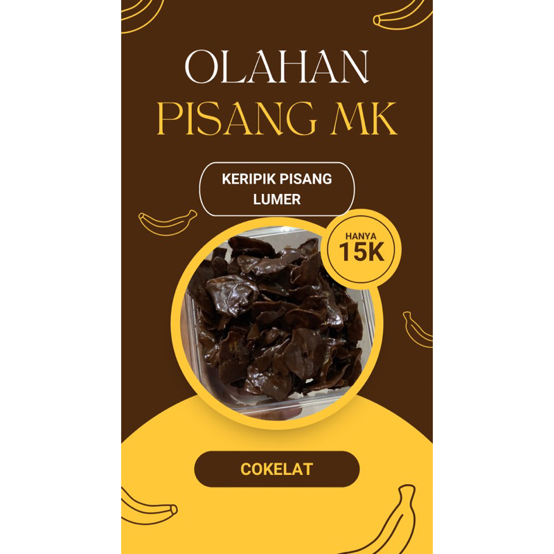 

Kripik Pisang Lumer MK