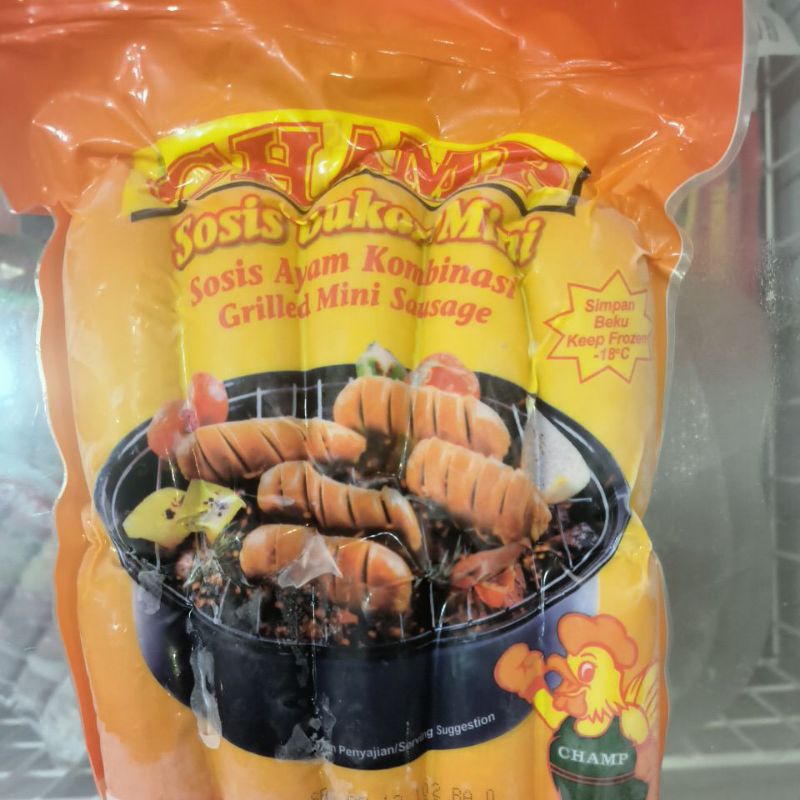 

Champ Sosis Bakar Ayam Kombinasi mini 500gr