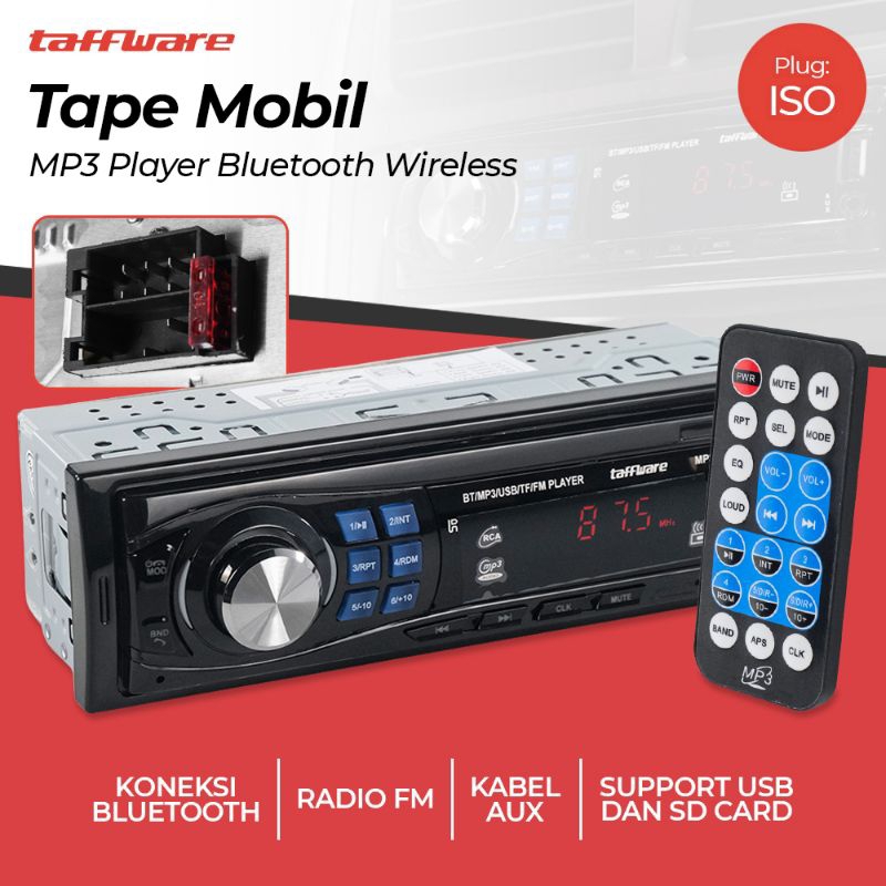 tape audio mobil bluetooth