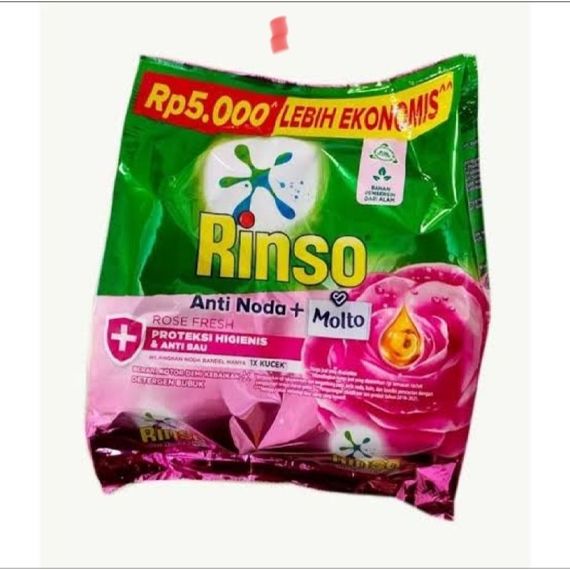 RINSO DETERJEN 5000 195GR