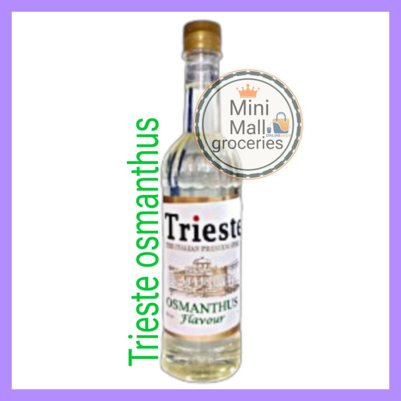 

syrup trieste osmanthus 650ml / sirup trieste