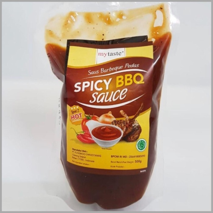 

My Taste Saus Spicy Barbeque Level 3 500 gr