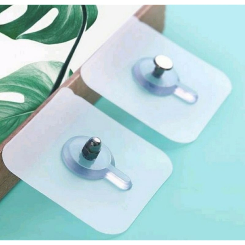 Tempelan Hook Baut Perekat Tempel Dinding Tanpa Bor Paku Magic Hook