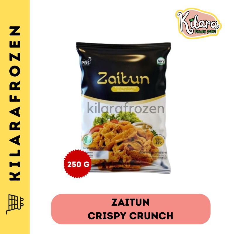 

ZAITUN KULIT AYAM CRISPY BERAT 250G