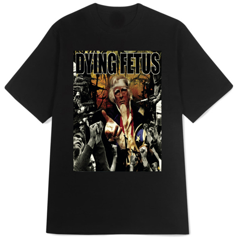 Kaos Dying Fetus Tshirt 100% Cotton Black | Shortsleeve & Longsleeve | Tangan Pendek & Tangan Panjan