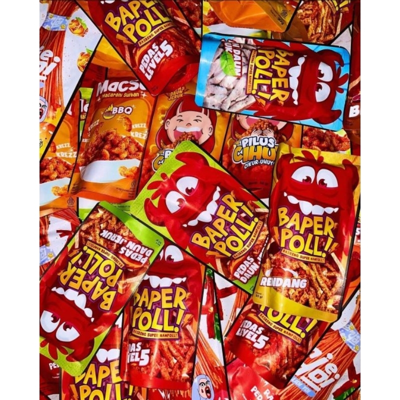 

Basreng (Baperpoll) Pedas Level 5