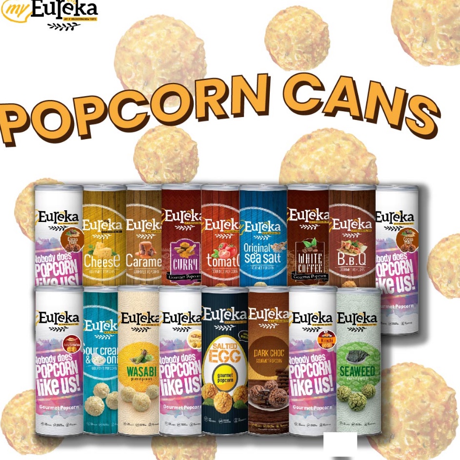 

hdTerkini Eureka Popcorn ALL CANS 7g9g1g J75