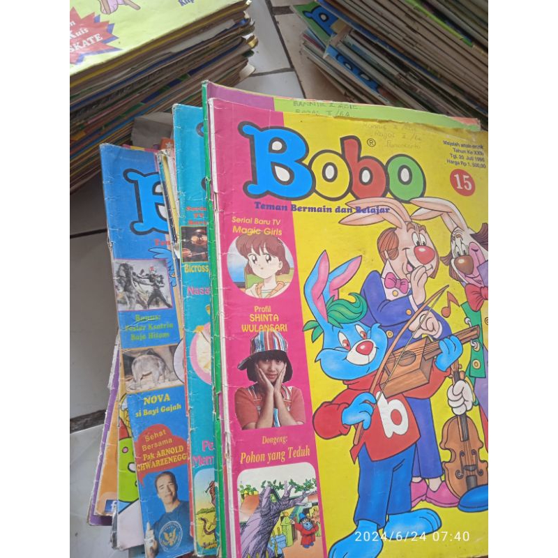 majalah bobo random tahun 1994-2002