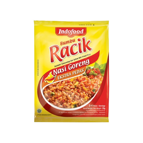 

Bumbu Racik Nasi Goreng Ekstra Pedas 5x20gr