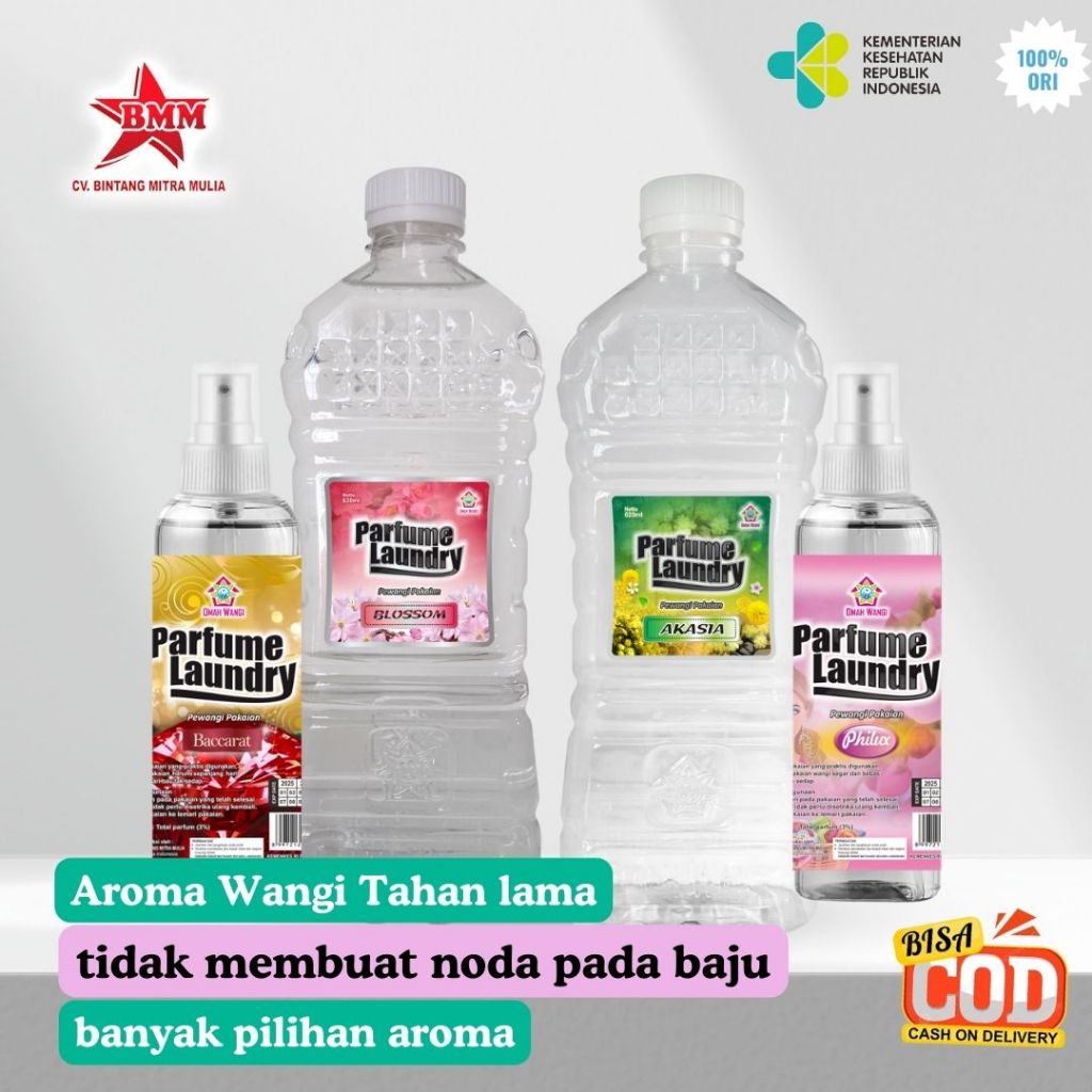 Parfum Laundry Omah Wangi Aroma Cantika Pewangi Pakaian Efektif dan Elegan Order Sekarang
