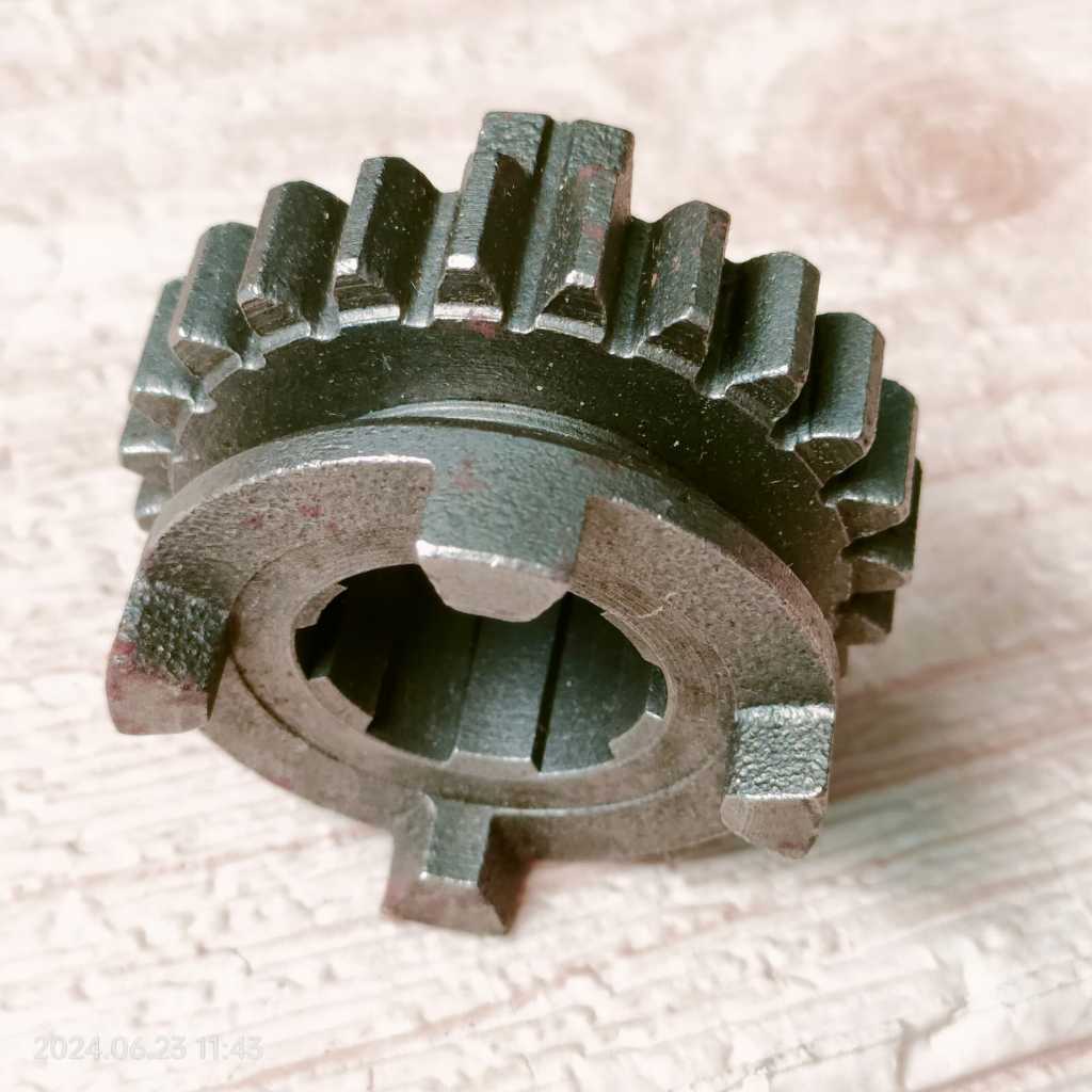 GEAR GIGI RASIO TRANSMISI 23T HONDA GL-100 JIALING/MOTOR RODA 3 VIAR CROSS X 150CC NEW OLD STOCK