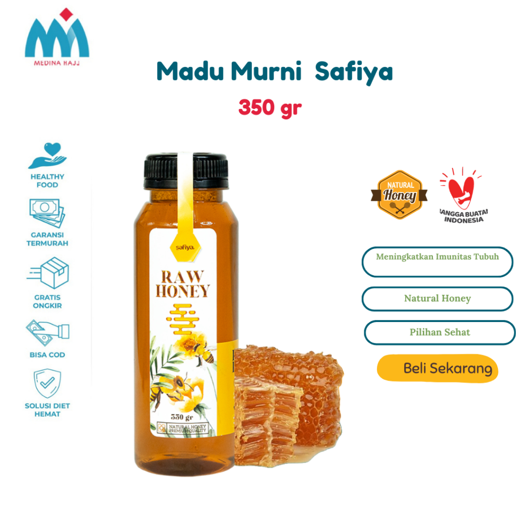 

Madu Murni Premium Original Safiya Herbal 350 Gr