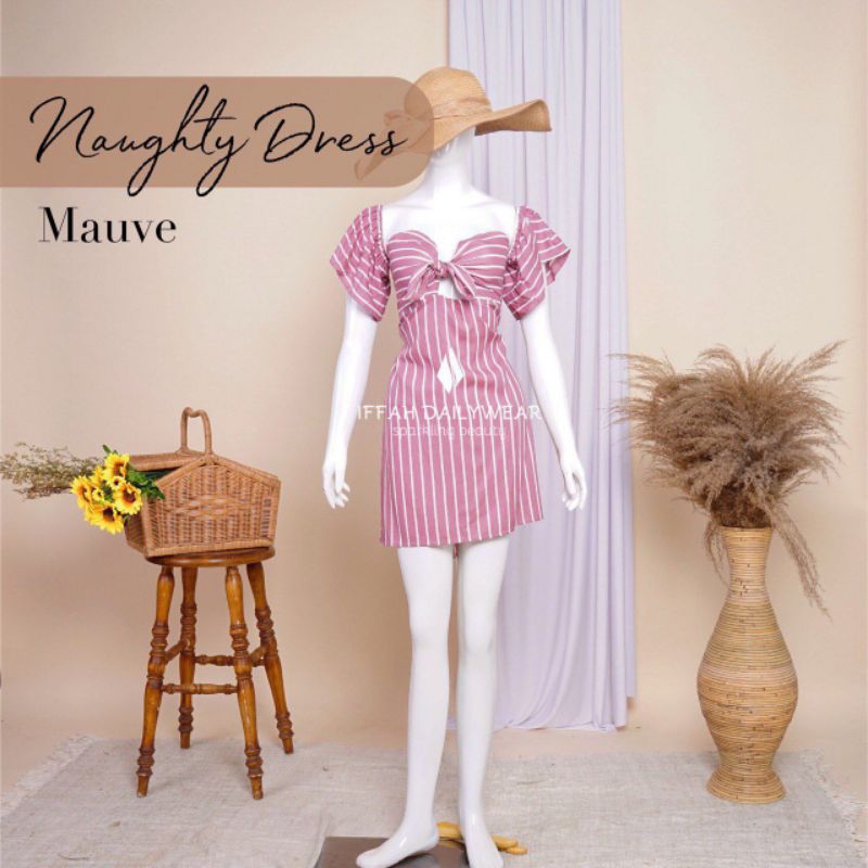 NAUGHTY DRESS BUSUI BUMIL FRIENDLY BY IFFAH DAILYWEAR