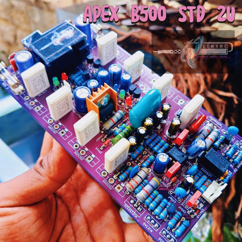 Kit Driver Amp APEX B500 STD 2U Double Layer