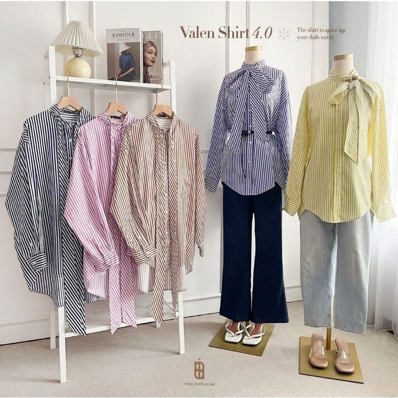 VALEN SHIRT | CELINE TOP 2.0 IYMELSAYSHIJAB | BLOUSE WANITA