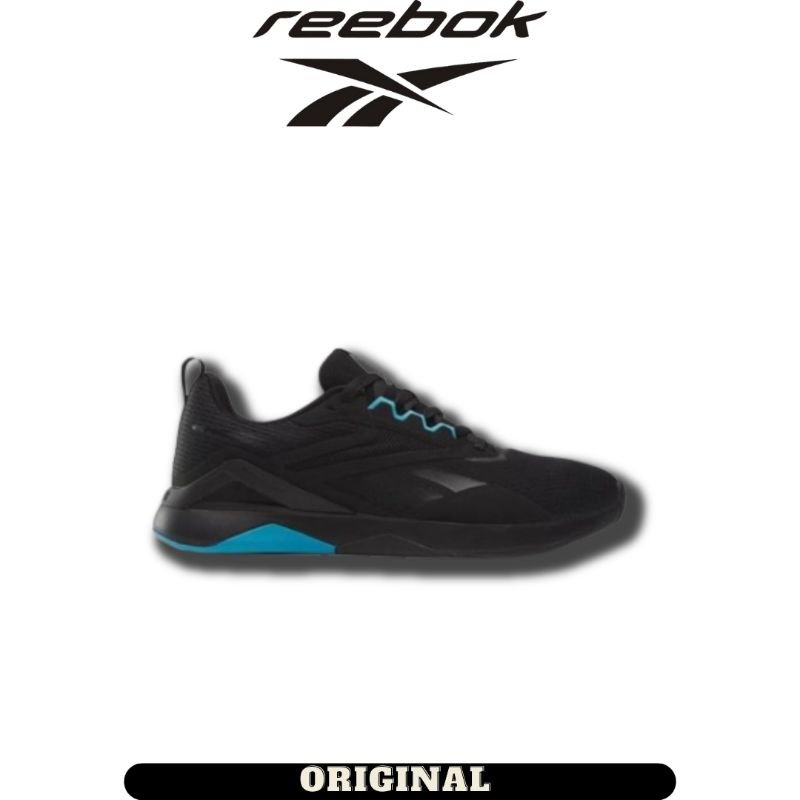 Sepatu Reebok Nanoflex TR V2 Black Men's ( 100201946 ) Original
