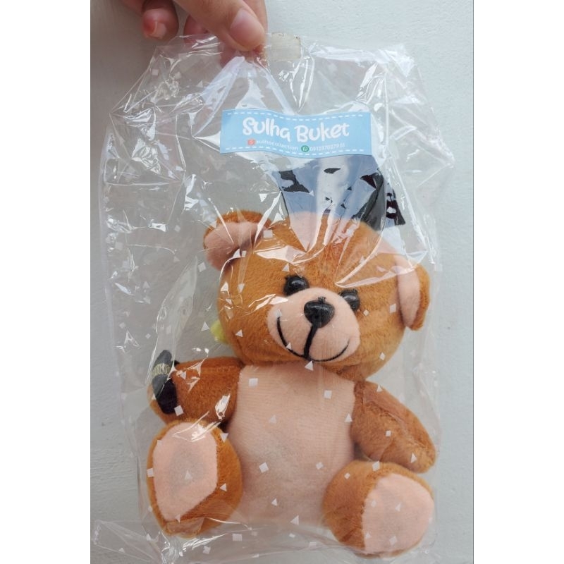 boneka karakter teddy bear, Boneka Mini, BONEKA BUKET TEDDY BEAR