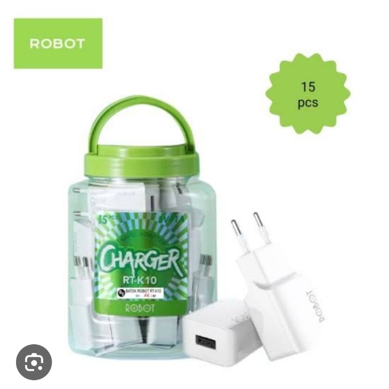 KEPALA CHARGER TOBOT RT-K10 ORIGINAL
