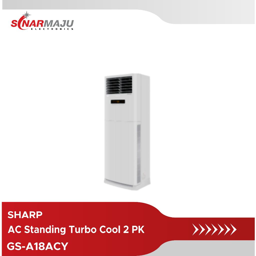 AC FLOOR STANDING 2 PK SHARP TURBO COOL SERIES GS-A18ACY (UNIT ONLY)