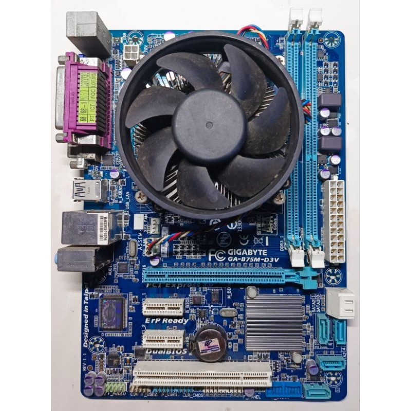 motherboard h61 1155 plus processor core i3