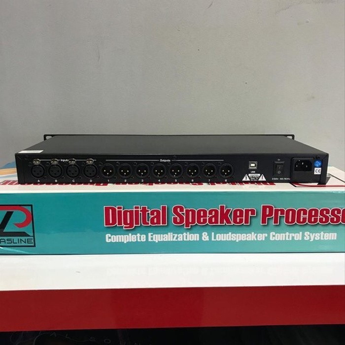 MANAJEMEN DLMS Pasline PL4.8 Speaker Management 4 in 8 Out ORIGINAL