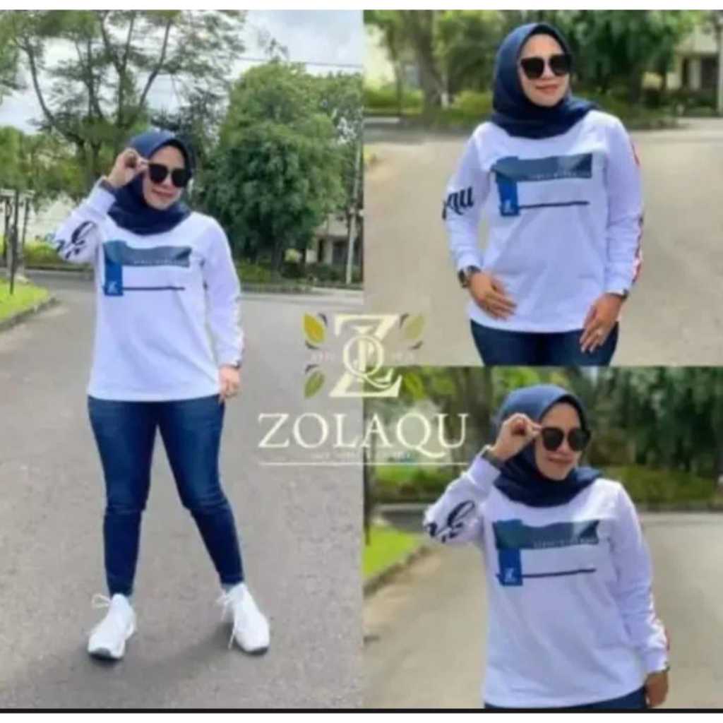 ATASAN ZOLAQU TERBARU VARIAN PUTIH