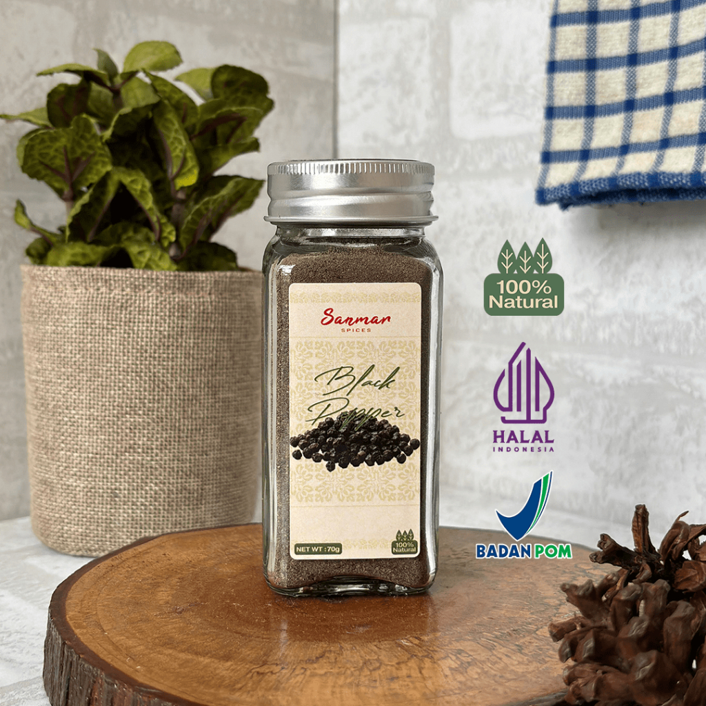 

Lada hitam bubuk 70g | 100% organik