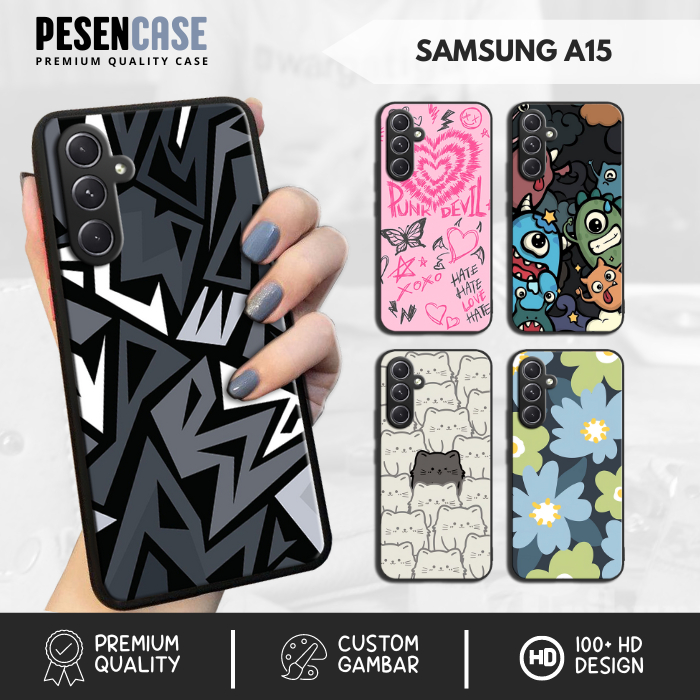 Casing Case SAMSUNG A15 4G 5G Case Aesthetic Lucu Premium Custom Anime Terbaru
