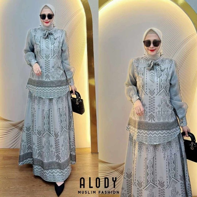 NALA DRESS SET ROK BY ALODY ORIGINAL