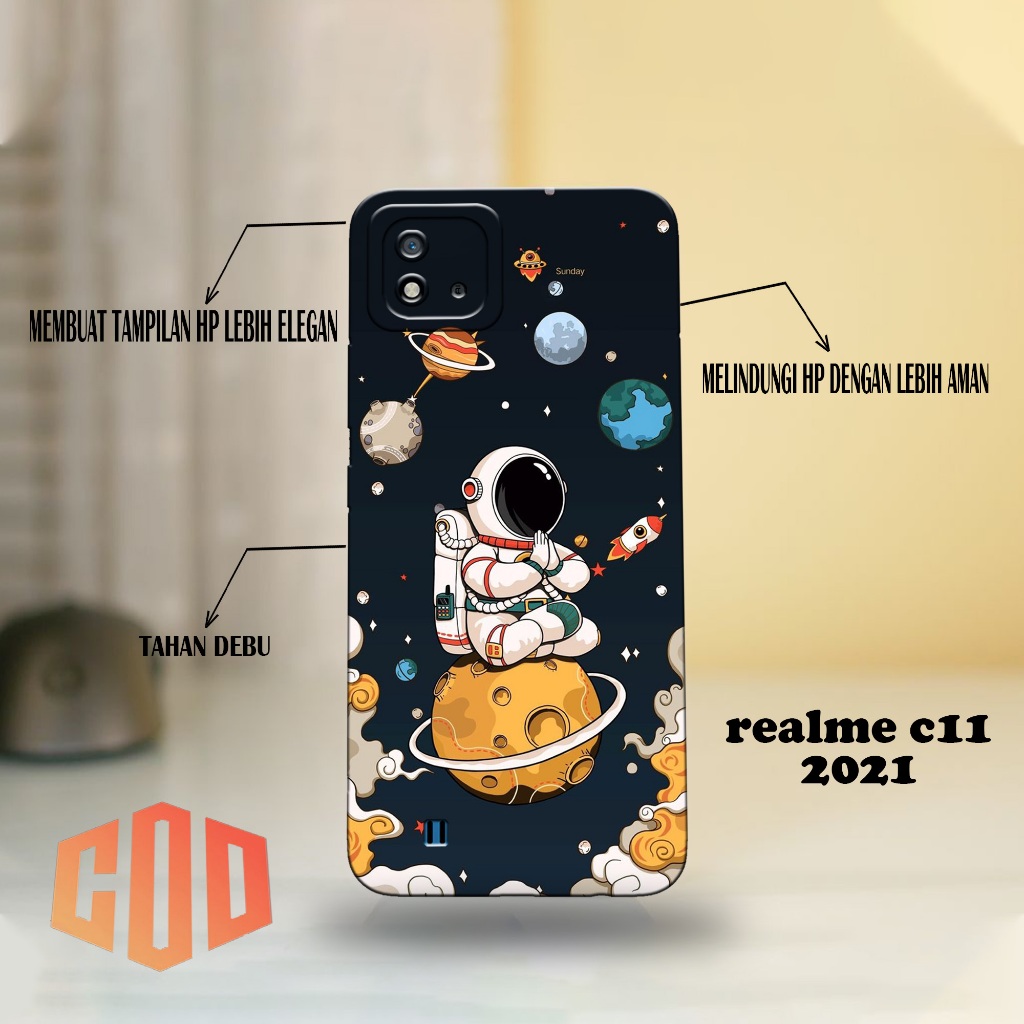 REALME C11 2021 - Softcase REALME C11 2021 - Case Pro Camera REALME C11 2021  - ASTRONOT Case - Casi