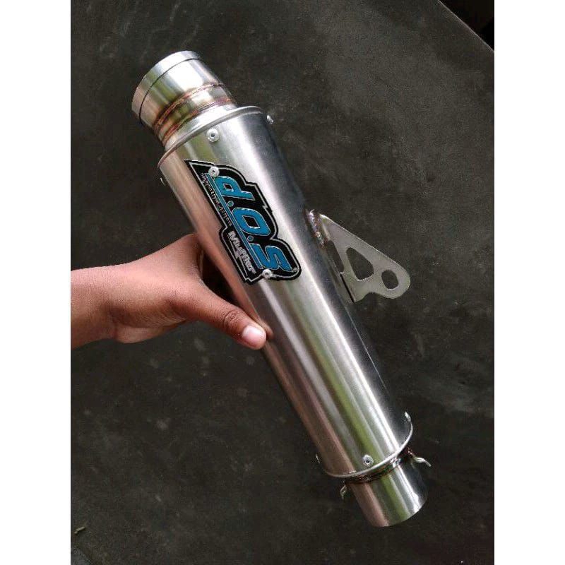 slincer knalpot dos kompetisi panjang 25cm diameter 50