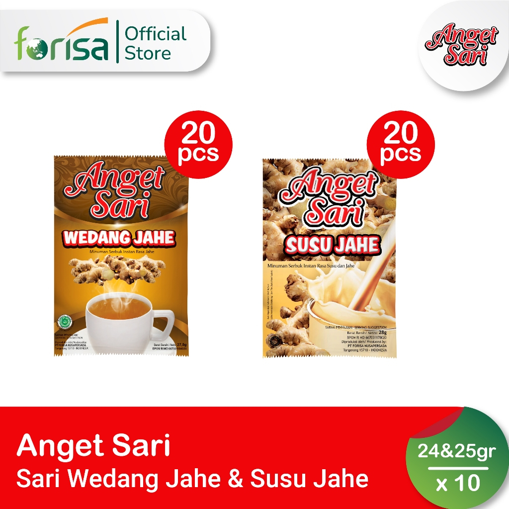 

Anget Sari Susu Jahe 2 Renceng & Anget Sari Wedang Jahe 2 Renceng