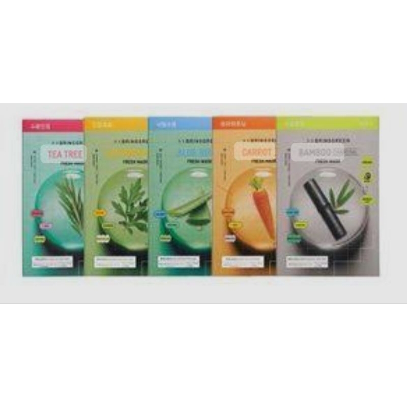 BRING GREEN Cica Fresh Mask (masker sheet)