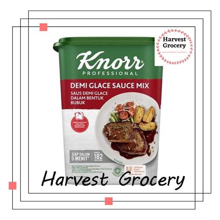 

Knorr Demi Glace Sauce Mix Cita Rasa Daging Sapi Panggang 1Kg