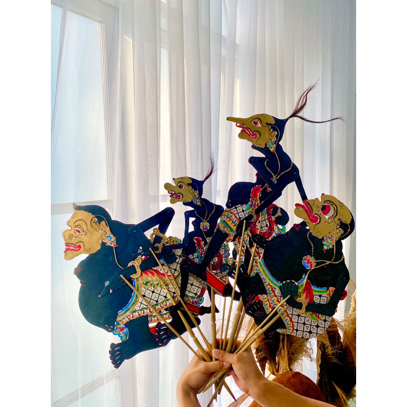 Wayang Punokawan Semar Gareng Petruk Bagong