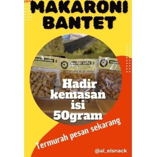 

Makaroni Bantet 50gr