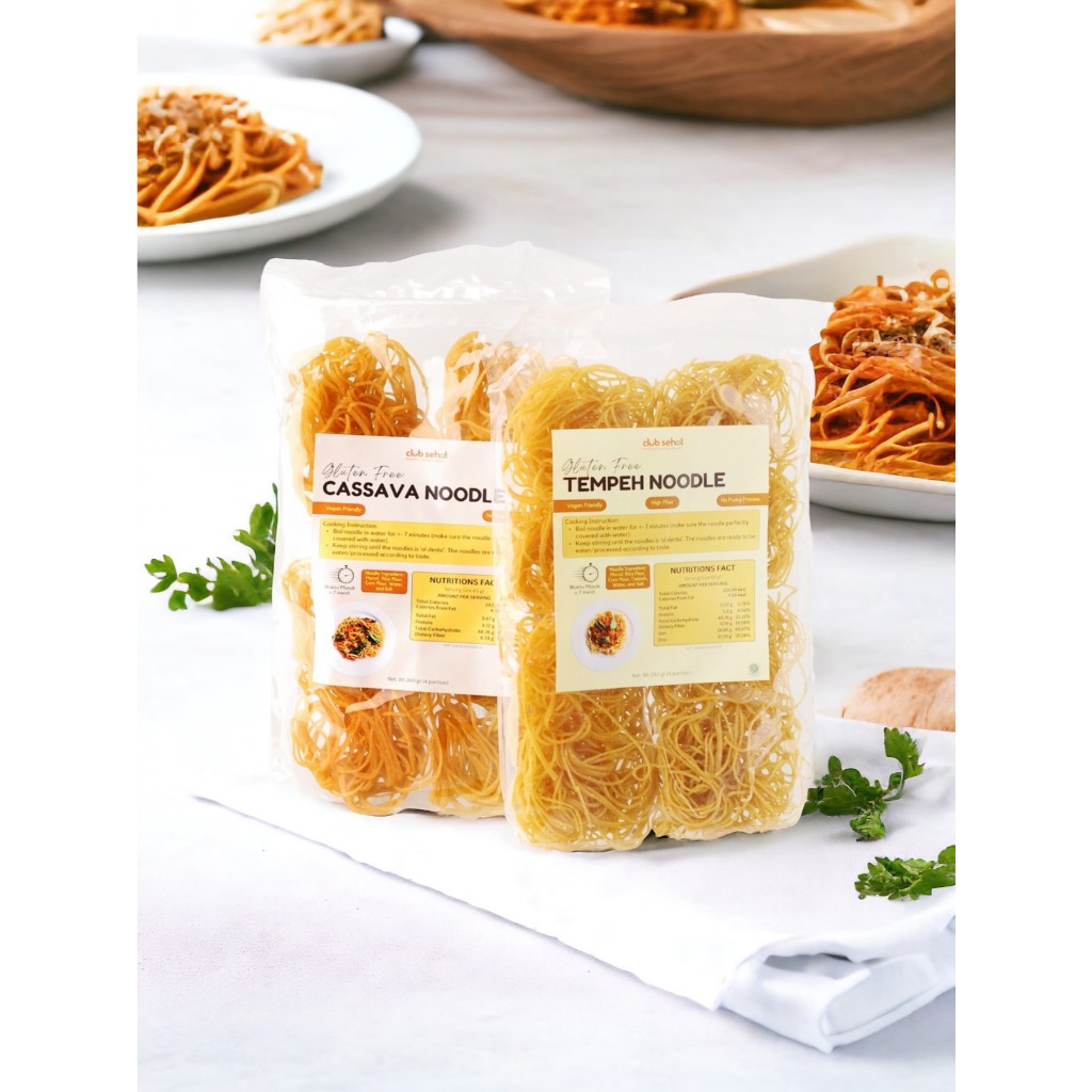 

Club Sehat - Mie Cassava Original Gluten Free 260 gr