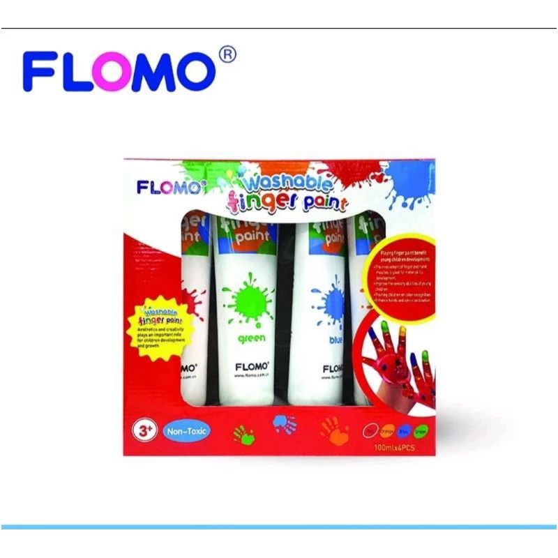 

FLOMO FINGER PAINT COLOR SET