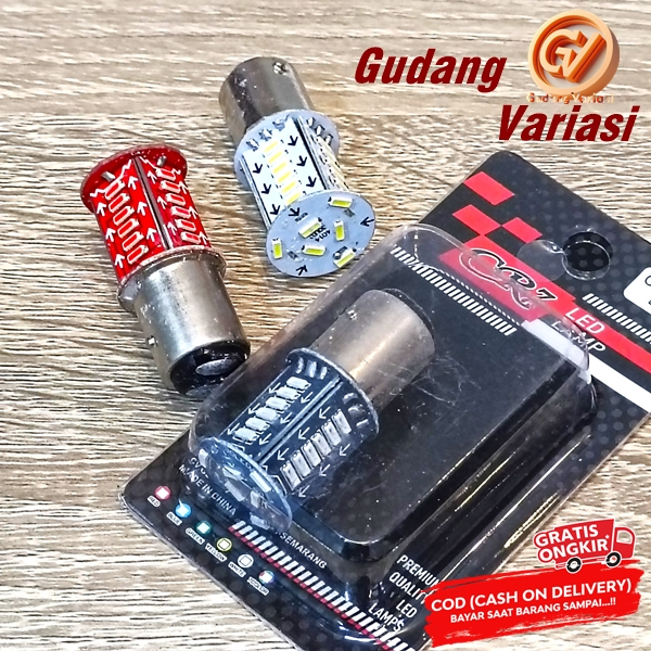 Lampu Rem Belakang Kedip LED 30 Mata Model Jagung / Lampu Stop Kedip Variasi LED
