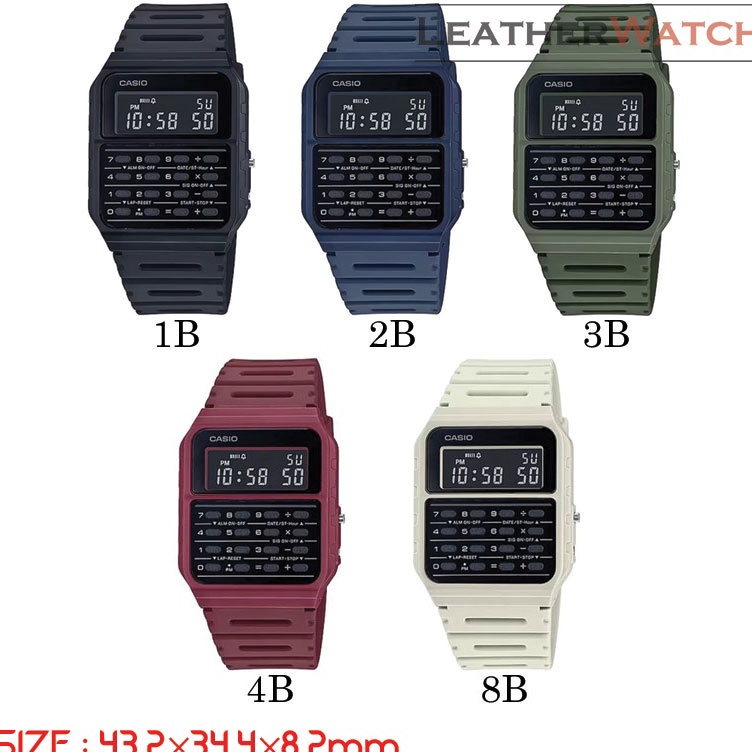 KODE I26Z Casio CA53WF Series  Jam Tangan  Kalkulator Watch  ORIGINAL  Unisex