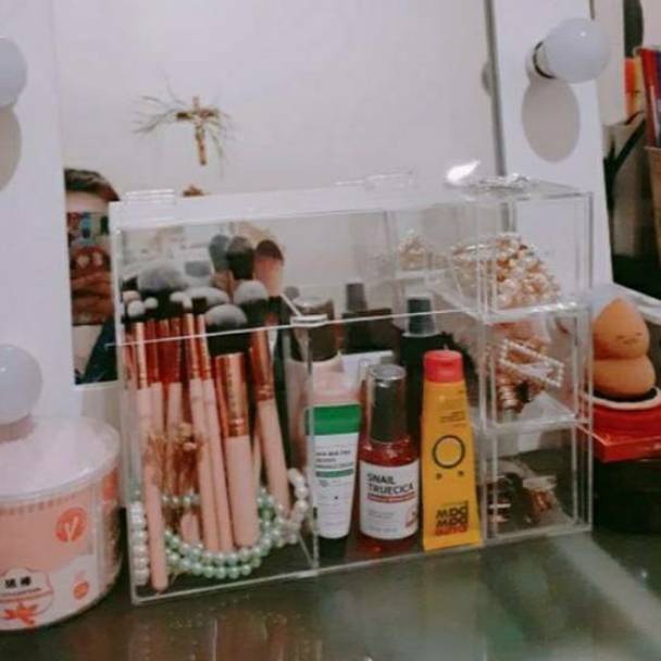 

KODE L3D Akrilik brush X3 acrylic brush holder tempat brush