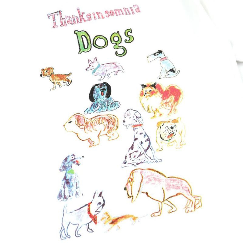 T-SHIRT THANKSINSOMNIA ORIGINAL | T-SHIRT DOG | KAOS PRIA WANITA