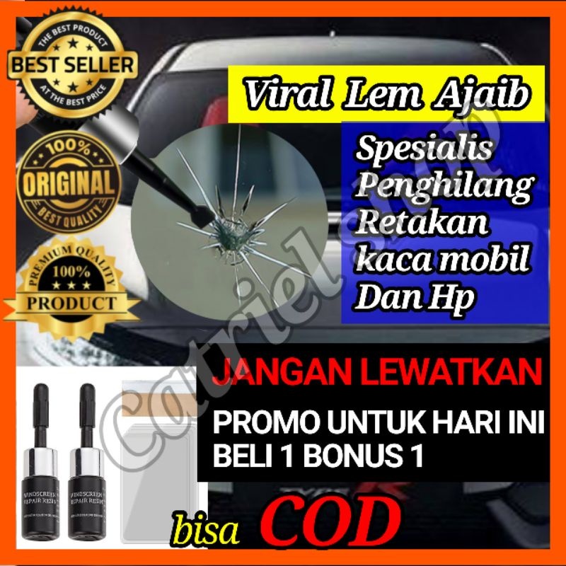 Lem Kaca Retak Mobil Retak Panjang Pecah Serba Guna Terbukti Ampuh