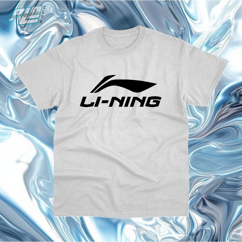 kaos badminton lining / kaos badminton lining casual / kaos badminton pria wanita